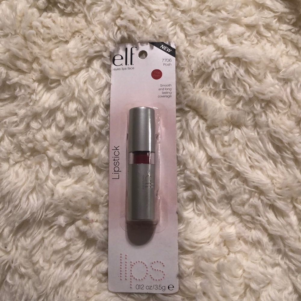 elf lipstick in the color “posh.”
